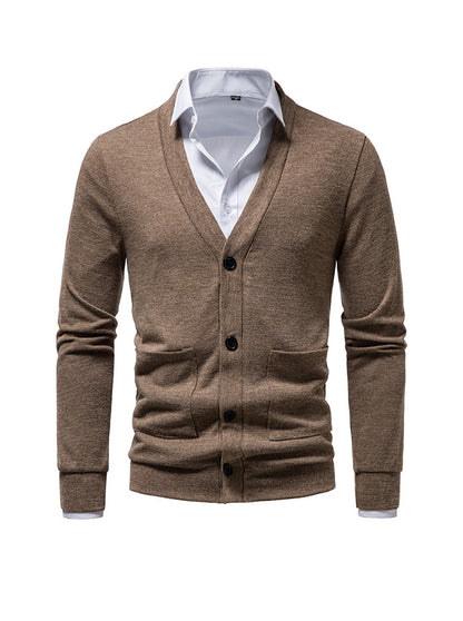 Brent Pocket Casual Cardigan (shirt not included)