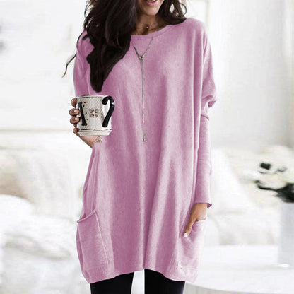 Women Fall/Winter Chic Round Neck Jumper