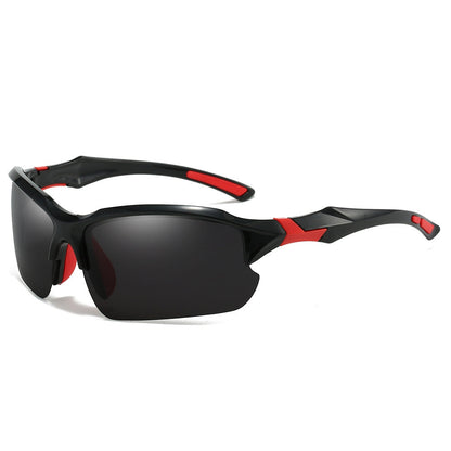 Velo-Pro "Wasp" | Aerodynamic Wrap-Around Polarized Sport Sunglasses