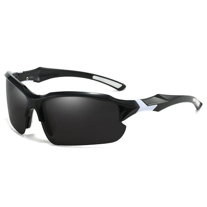 Velo-Pro "Wasp" | Aerodynamic Wrap-Around Polarized Sport Sunglasses