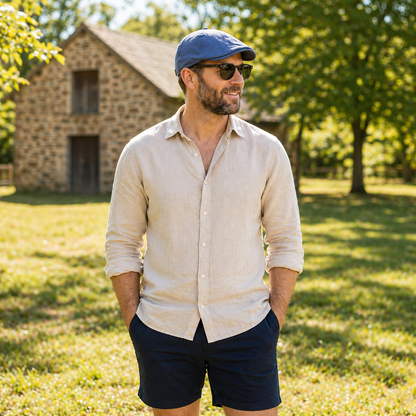 Summer Flat Cap- Low Profile